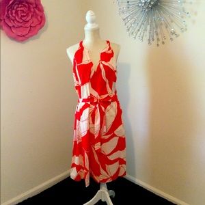 A new day white and red dress for women